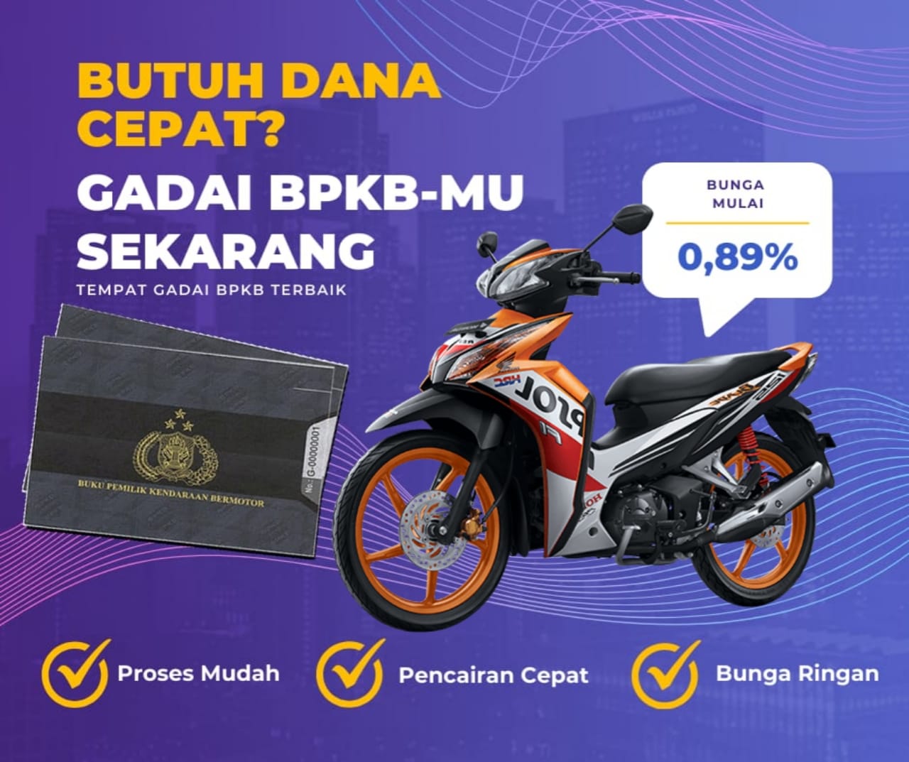 Pinjaman Dana Jaminan Bpkb Motor Honda Blade Lbp Dapat Pinjaman Berapa? Seperti Ini Simulasinya